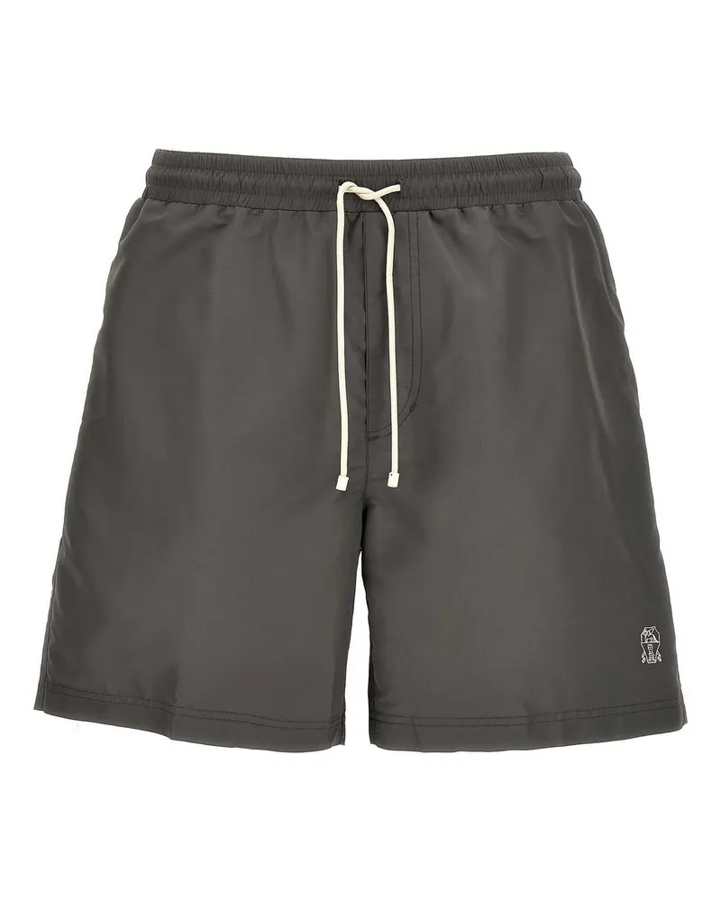 Brunello Cucinelli Badehose - Grau Grau