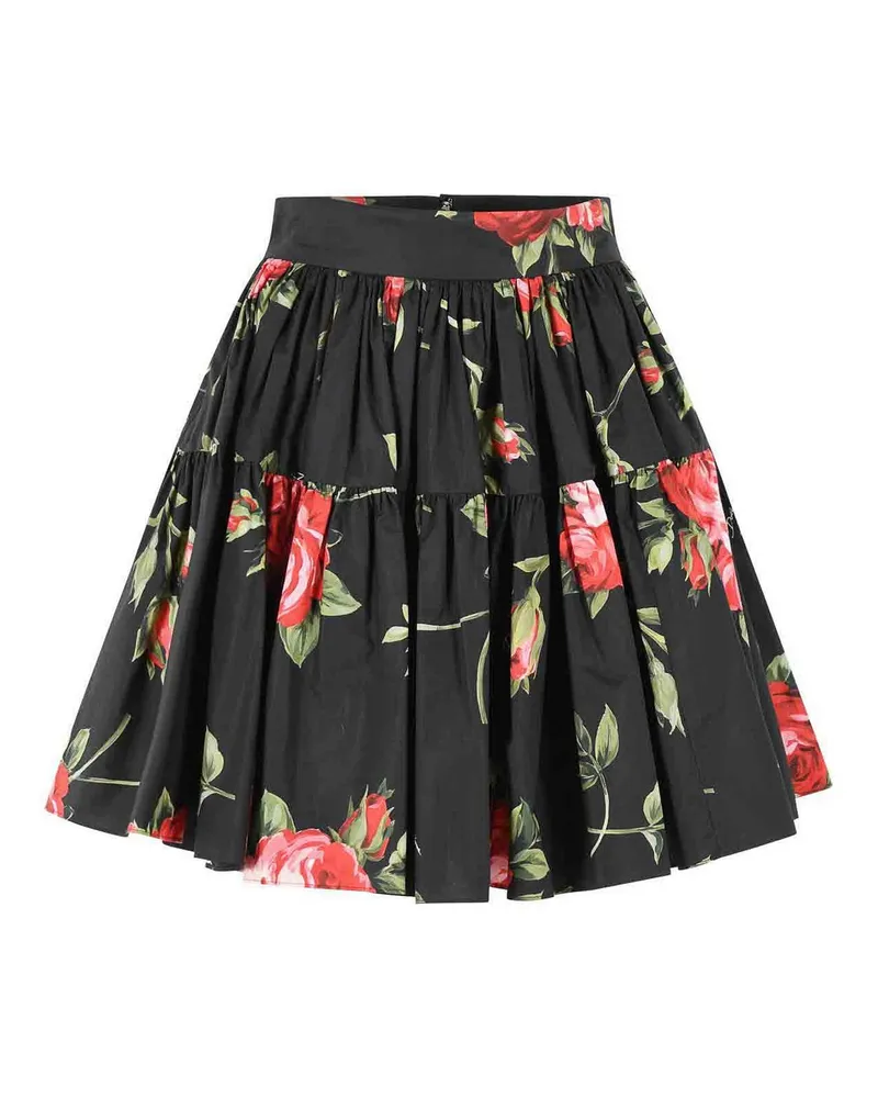 Dolce & Gabbana Minirock - Schwarz Schwarz