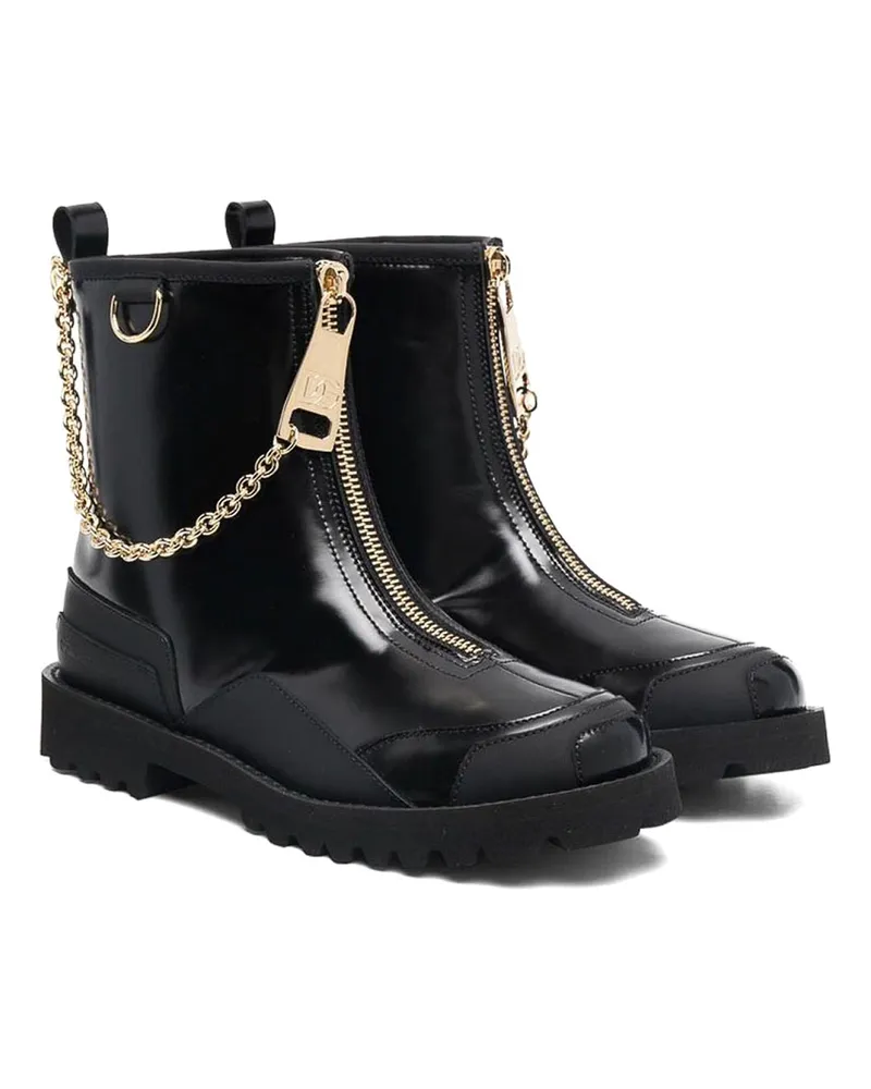 Dolce & Gabbana Stiefel - Schwarz Schwarz