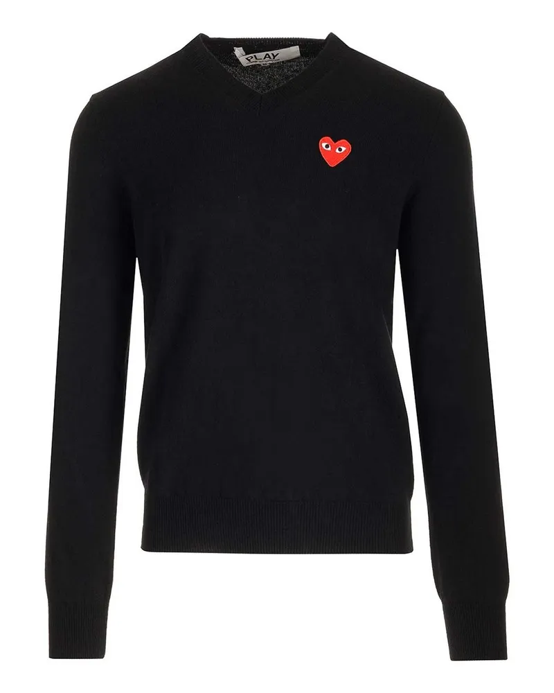 Comme des Garçons Rundhalspullover - Schwarz Schwarz