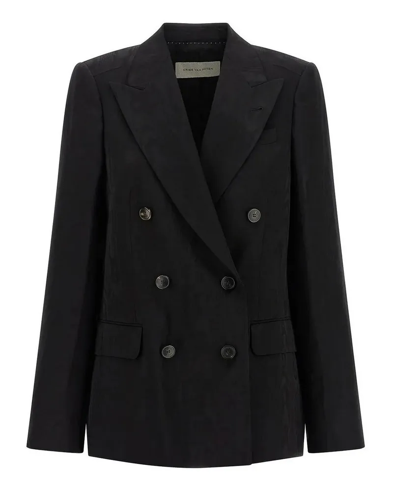 Dries van Noten Blazer - Schwarz Schwarz