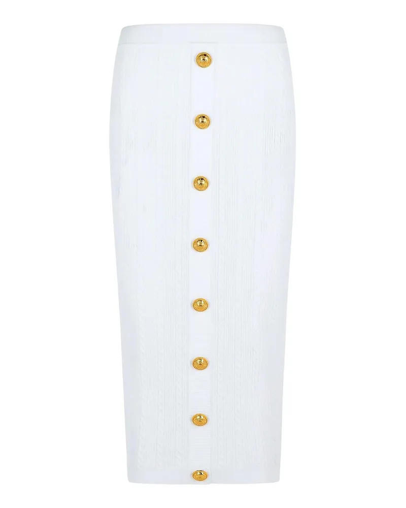 Balmain Midirock - Weiß Weiß