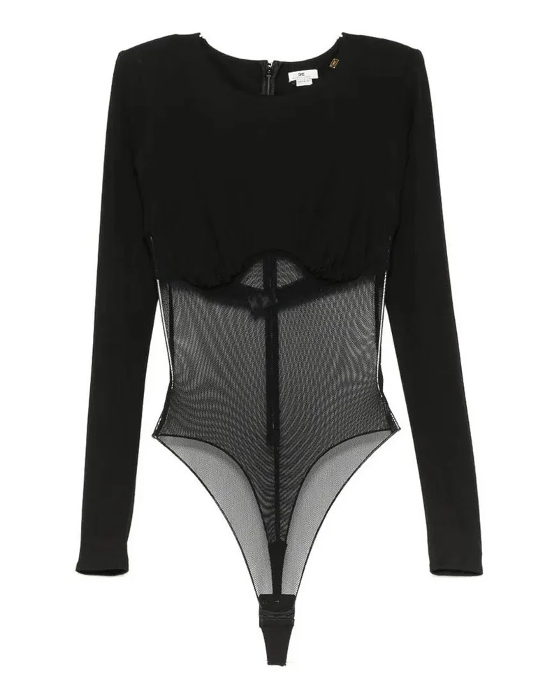 Elisabetta Franchi Top - Schwarz Schwarz