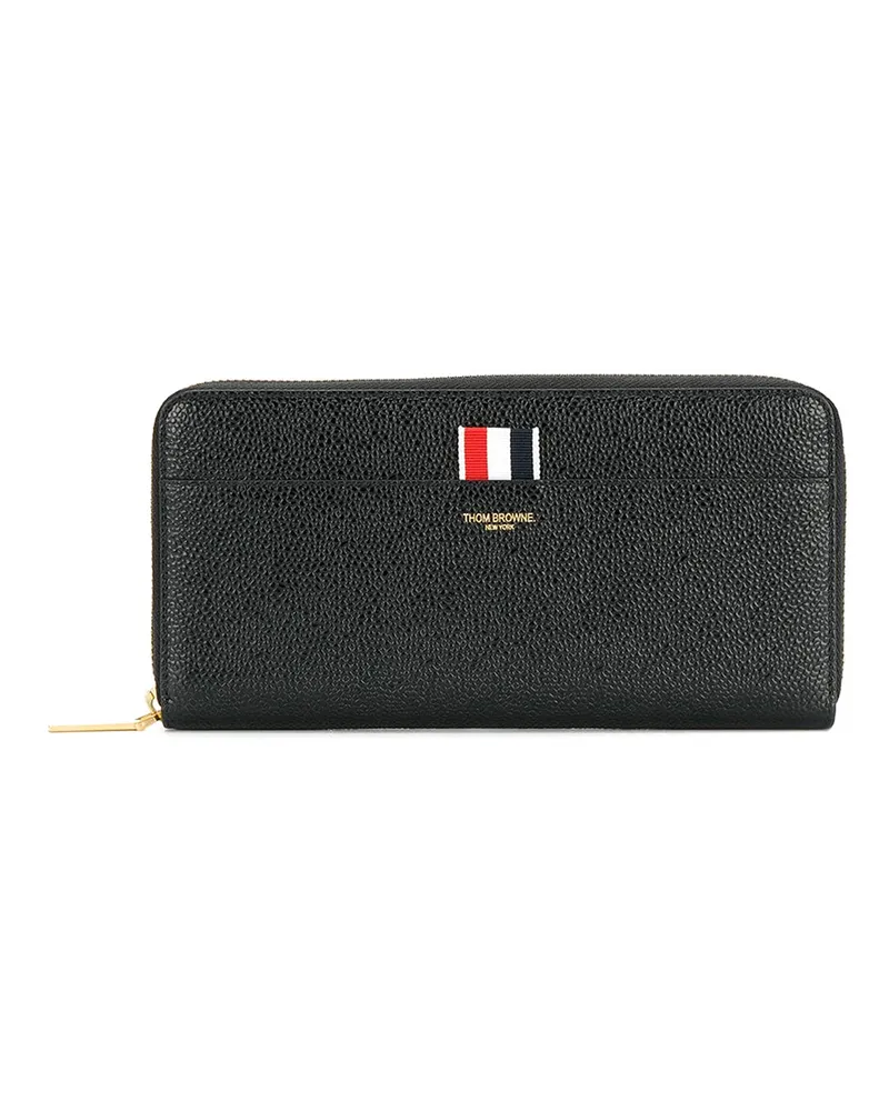 Thom Browne Portemonnaie - Schwarz Schwarz