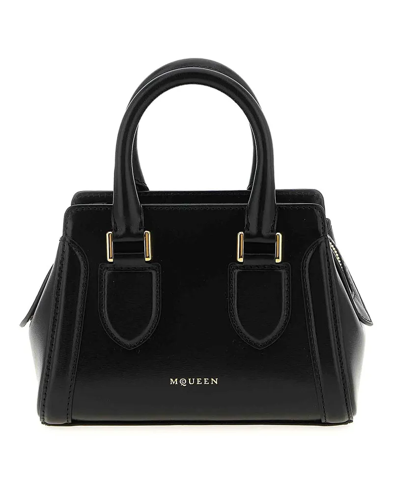 Alexander McQueen Shopper - Schwarz Schwarz