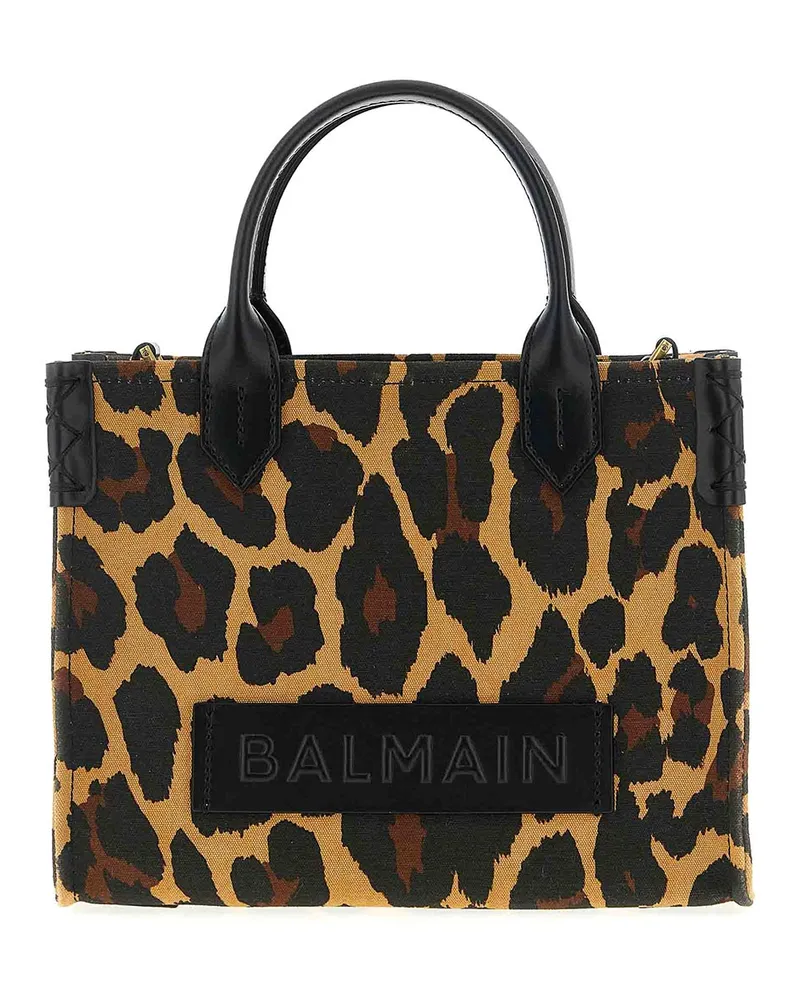 Balmain Umhängetasche - Braun Animal