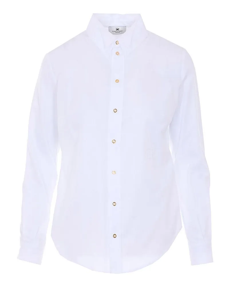 Elisabetta Franchi Hemd - Weiß Weiß