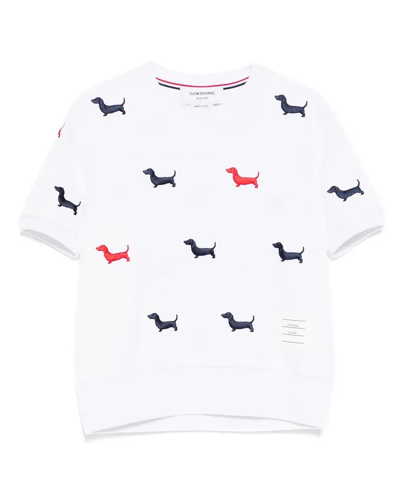 Thom Browne T-Shirt - Weiß Weiß