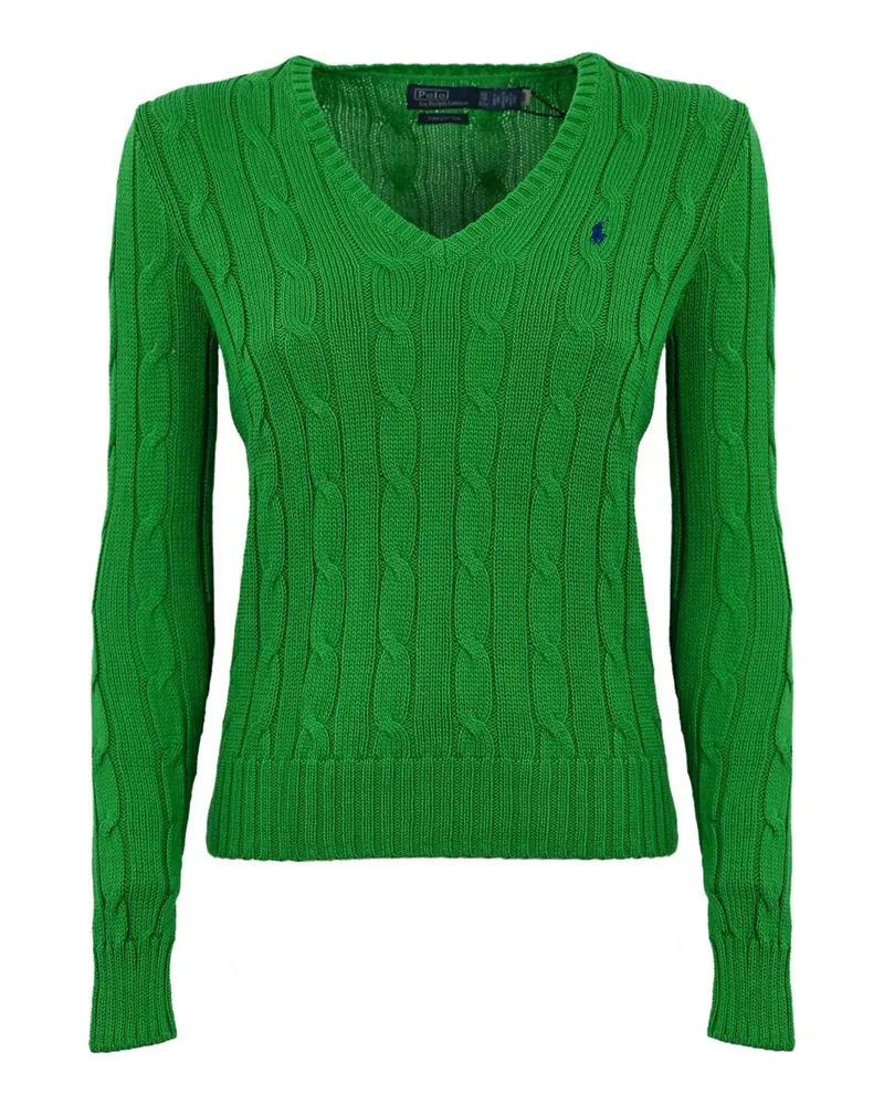 Ralph Lauren V-Pullover - Grün Grün