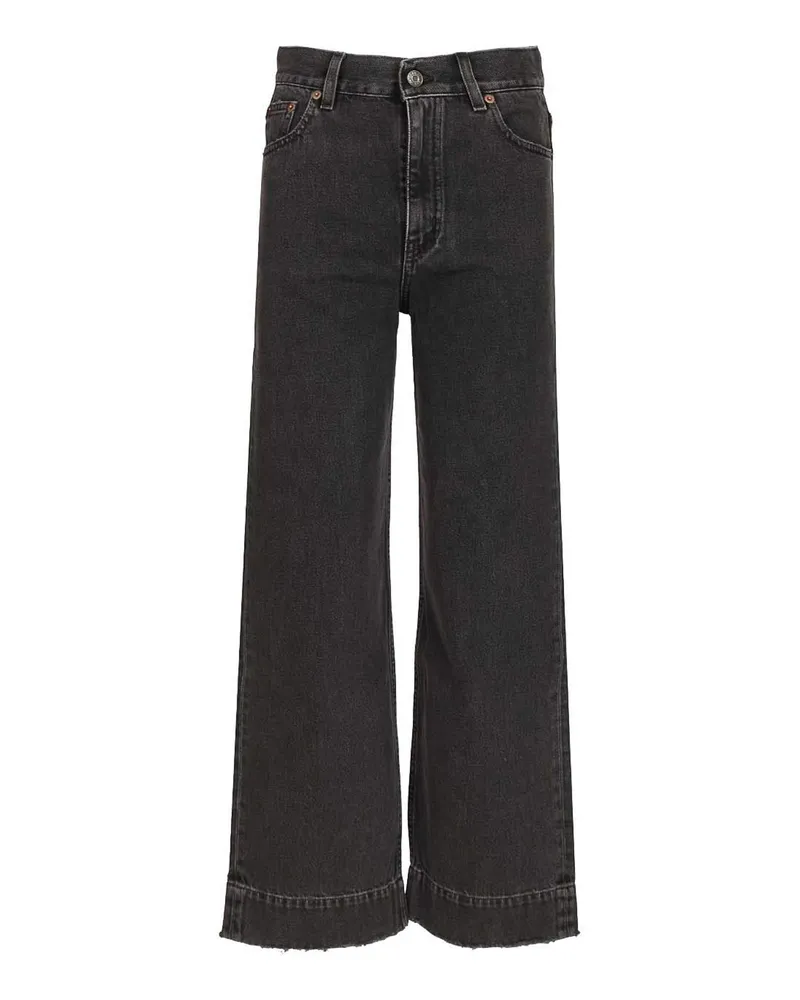 Chloé Straight Leg Jeans - Schwarz Schwarz