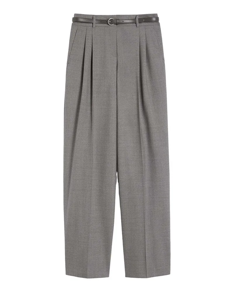 Max Mara Casual Hose - Grau Grau