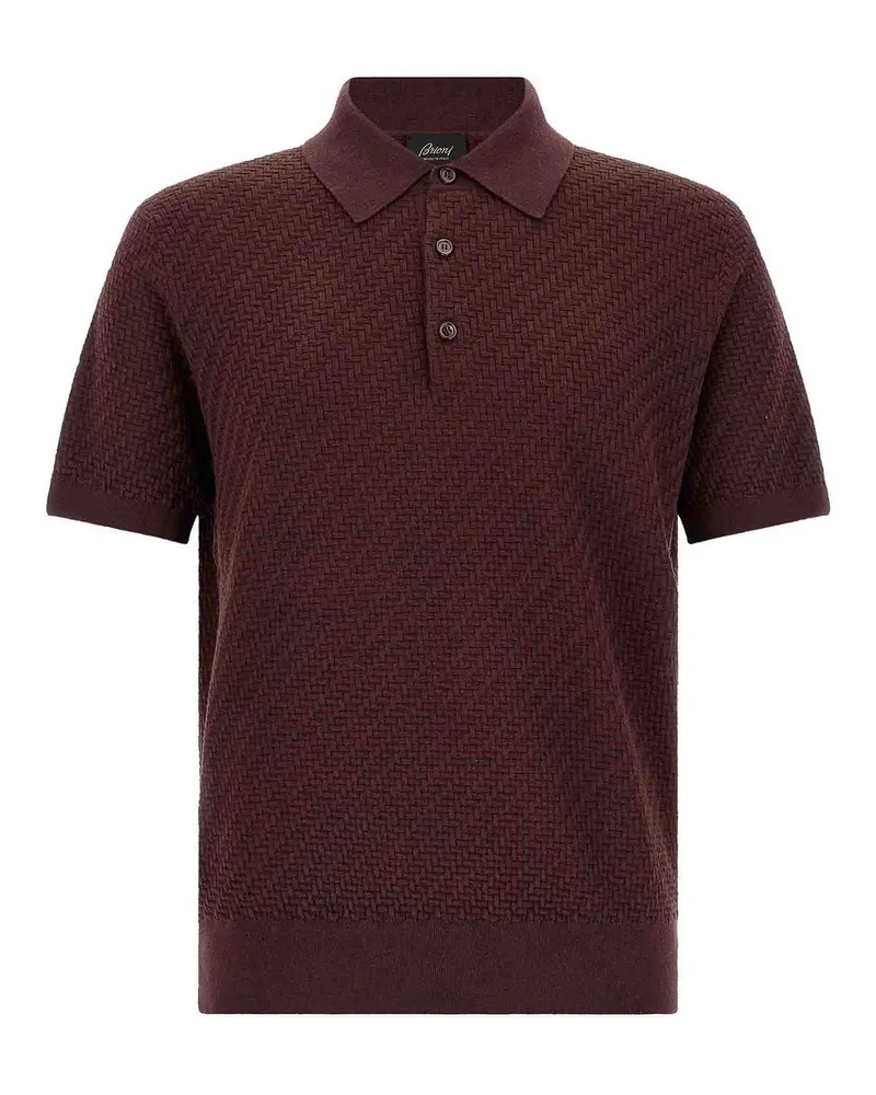Brioni Poloshirt - Lila Lila