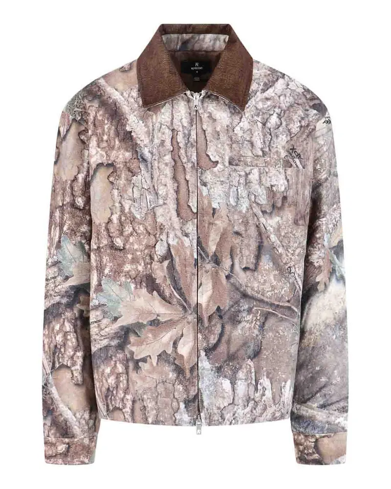 REPRESENT Casualjacke - Braun Braun