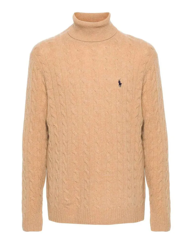 Ralph Lauren Rundhalspullover - Camel Camel