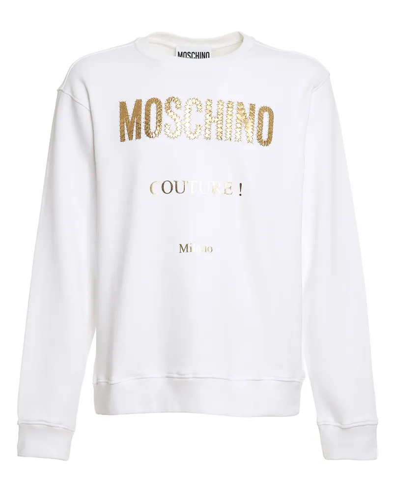 Moschino Sweatshirt - Weiß Weiß