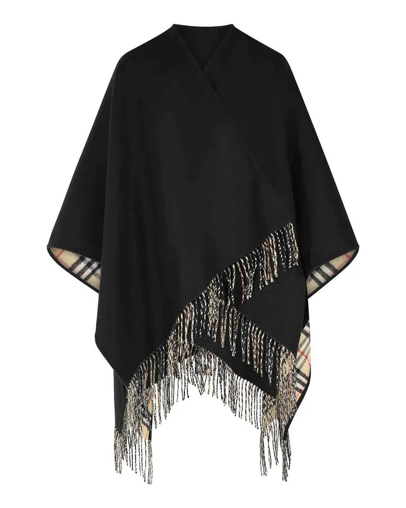 Burberry Knielanger Mantel - Schwarz Schwarz