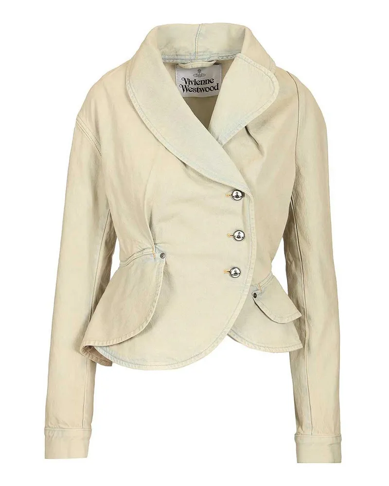 Vivienne Westwood Jeansjacke - Hellblau Hellblau