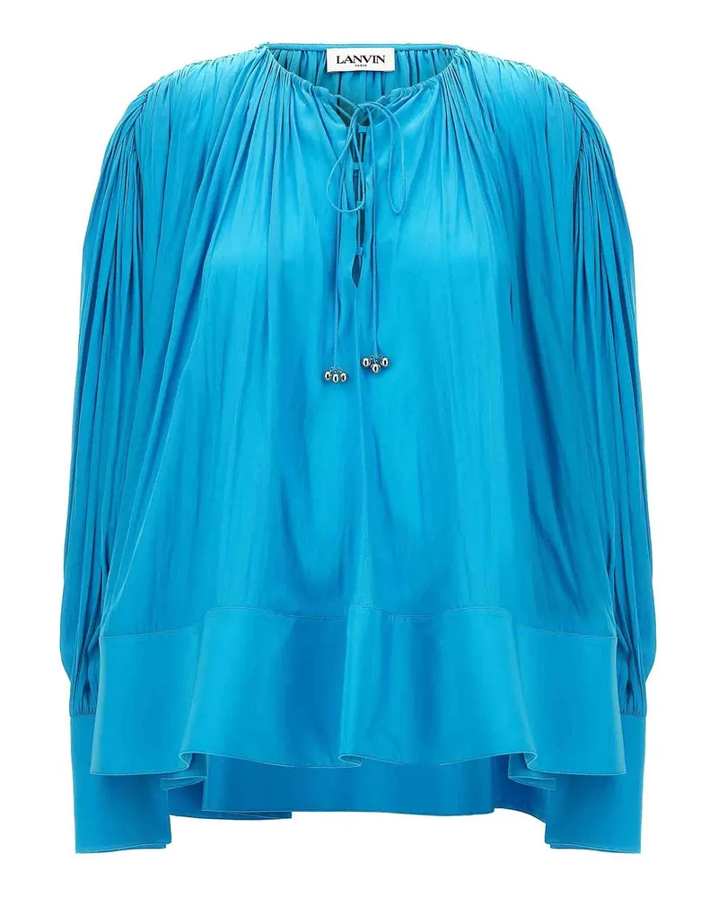 Lanvin Bluse - Hellblau Hellblau