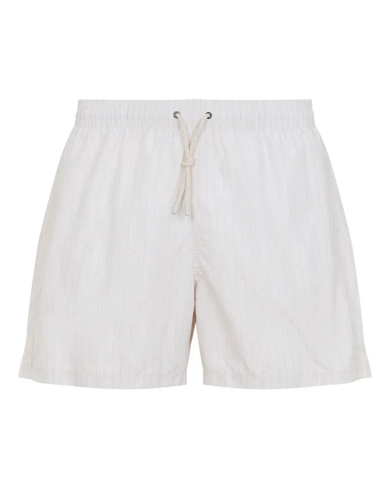 Canali Badehose - Weiß Weiß
