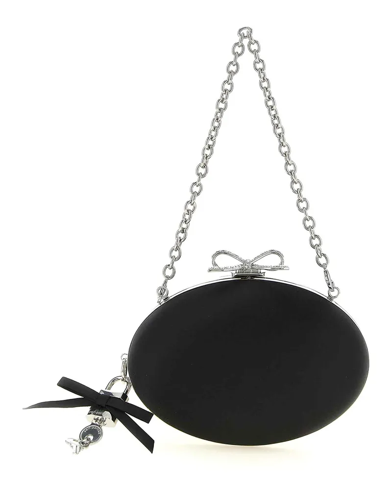 Self-Portrait Clutch - Schwarz Schwarz