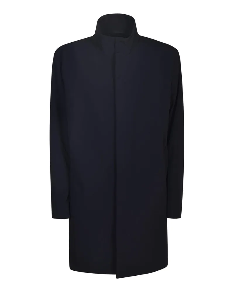 Giorgio Armani Kurzer Mantel - Schwarz Schwarz