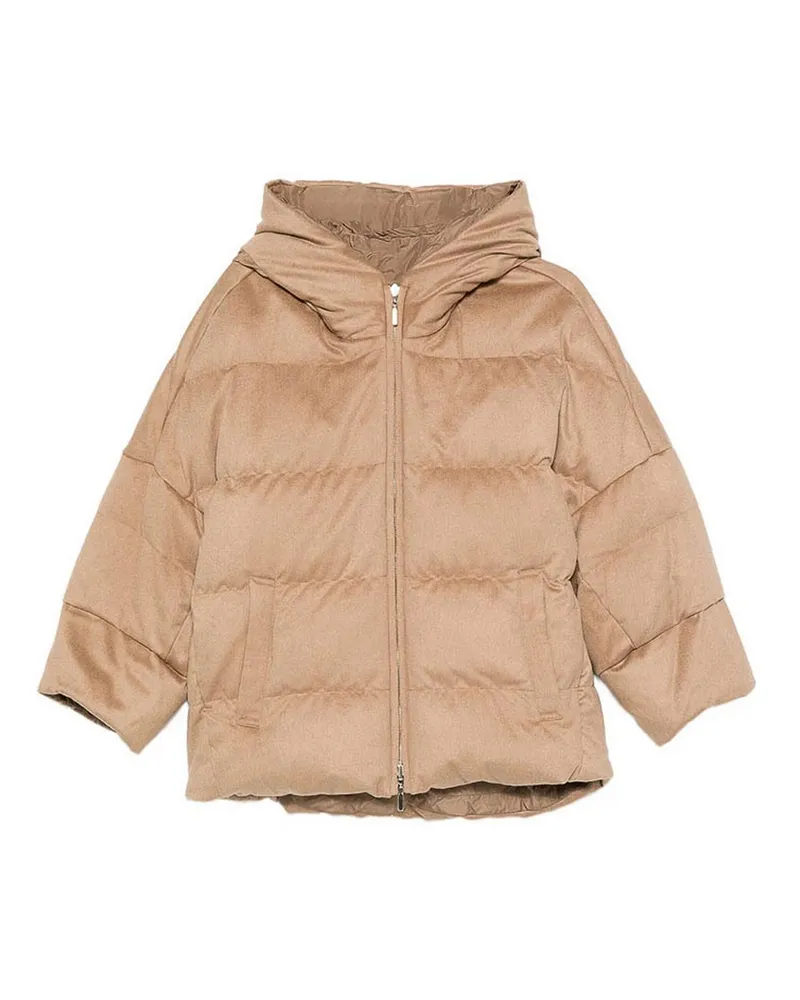 Max Mara Daunenjacke - Braun Braun
