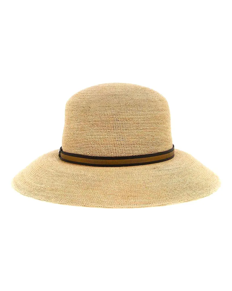 Borsalino Hut - Beige Beige