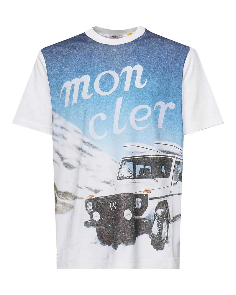 Moncler T-Shirt - Weiß Weiß