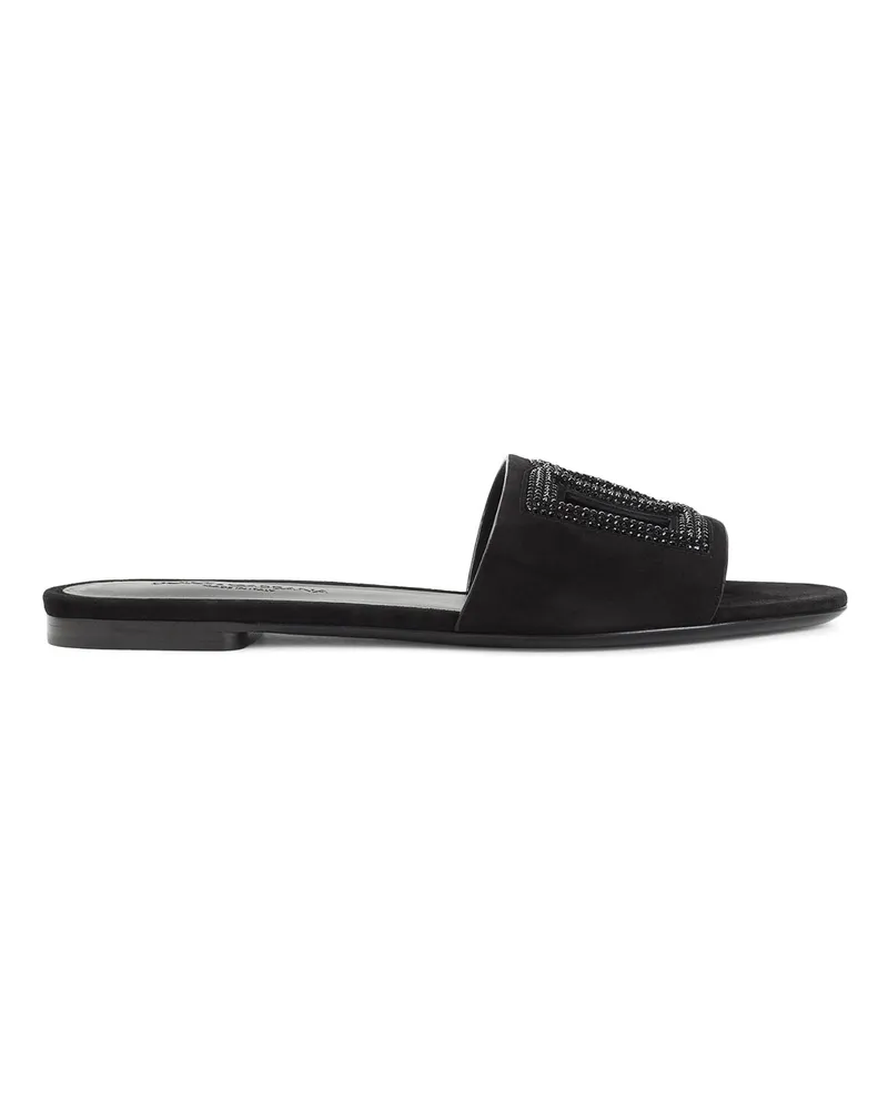 Dolce & Gabbana Zehentrenner - Schwarz Schwarz