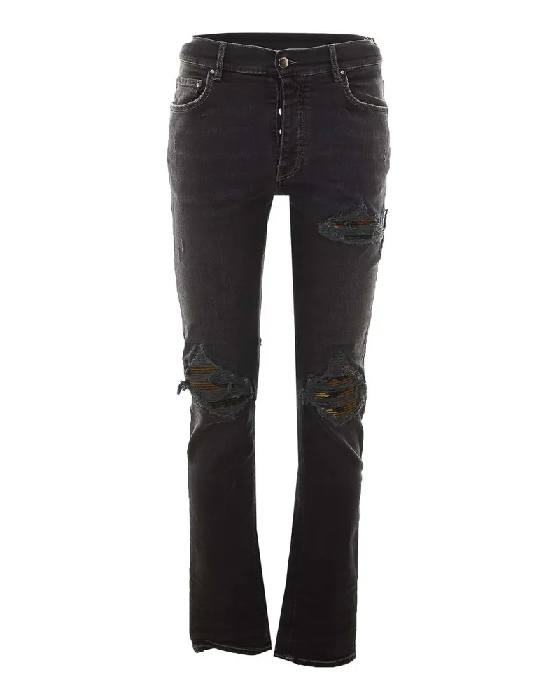 Amiri Skinny Jeans - Schwarz Schwarz