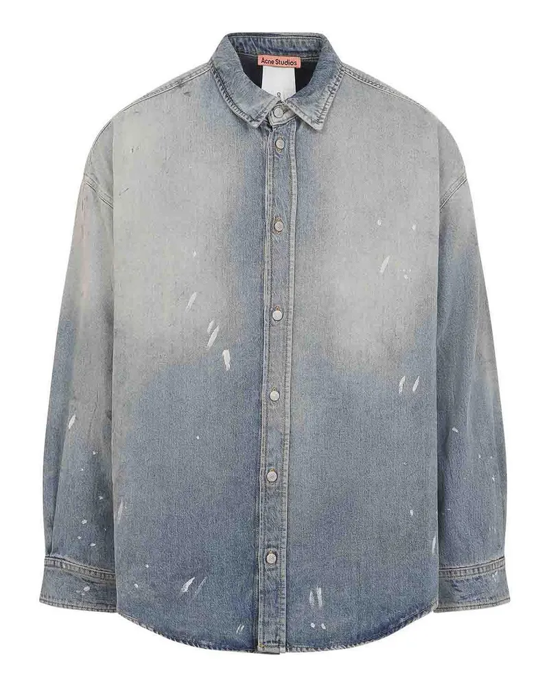Acne Studios Hemd - Hellblau Hellblau