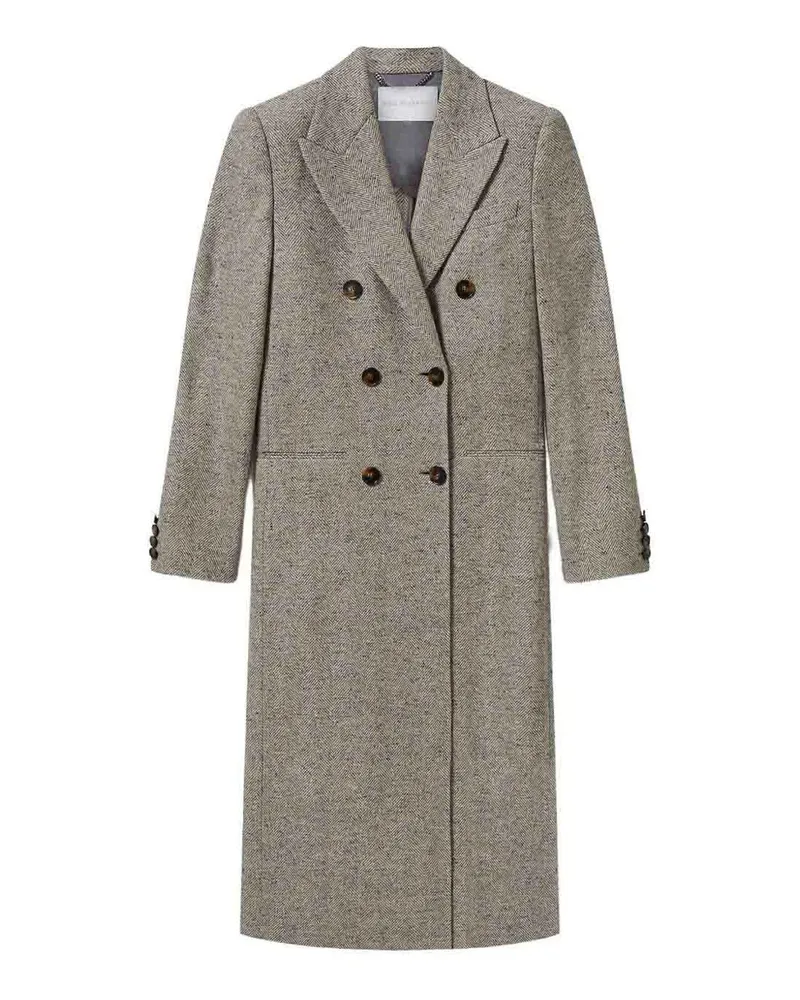 Stella McCartney Knielanger Mantel - Grau Grau