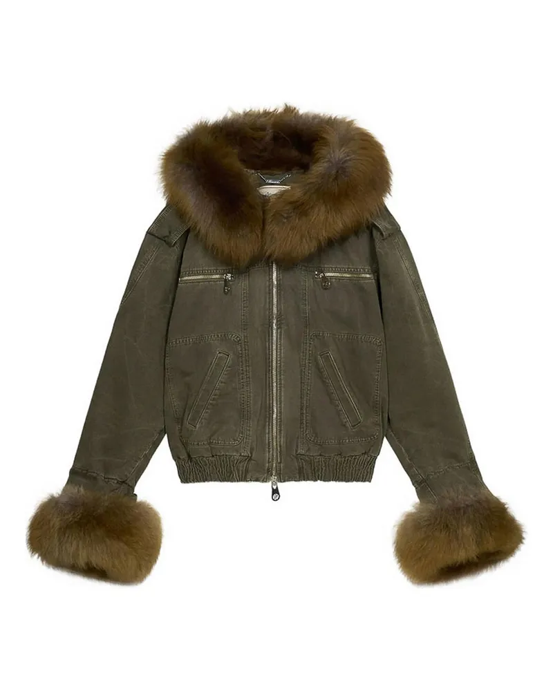 Blumarine Jeansjacke - Grün Grün