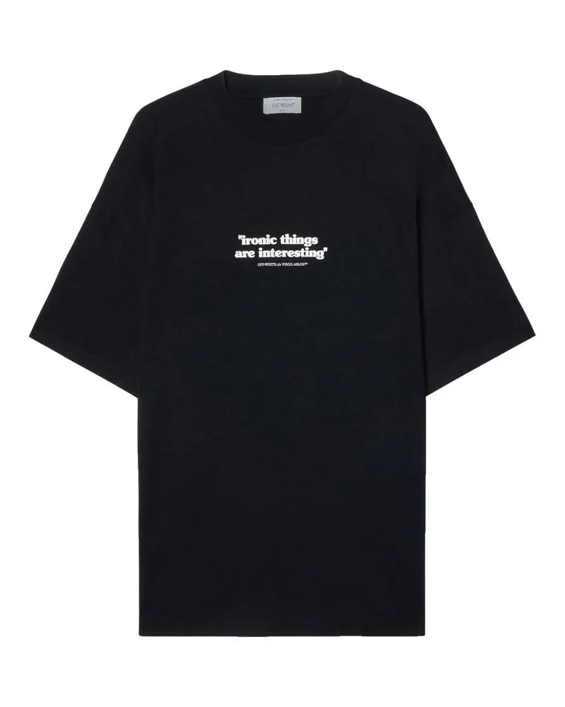OFF-WHITE T-Shirt - Schwarz Schwarz