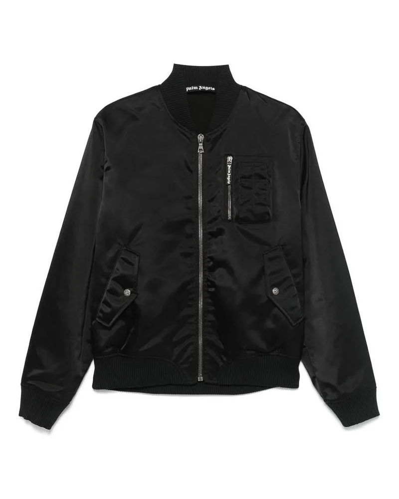 Palm Angels Bomberjacke - Schwarz Schwarz