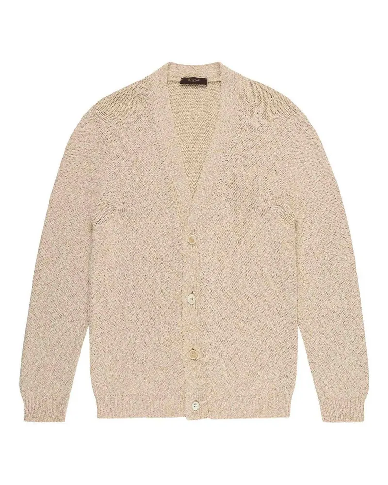 Zanone Cardigan - Beige Beige