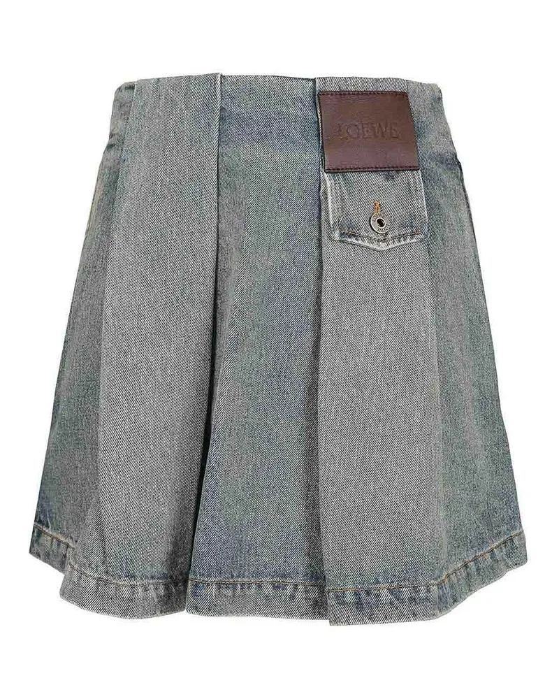 Loewe Minirock - Blau Blau