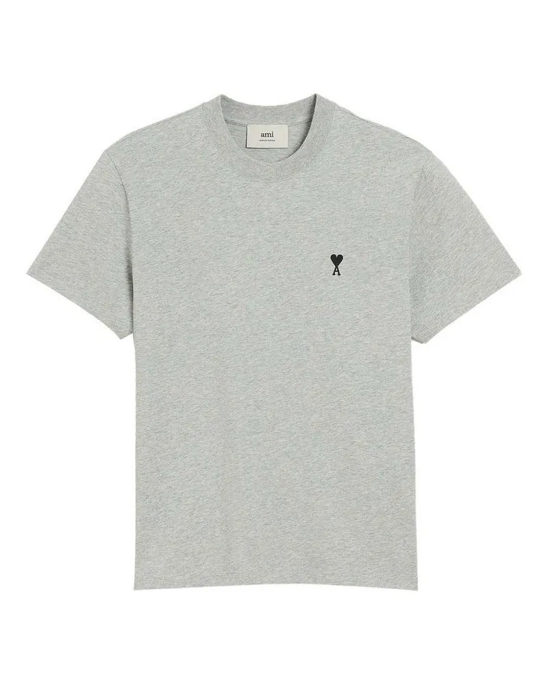 AMI Paris T-Shirt - Hellgrau Hellgrau