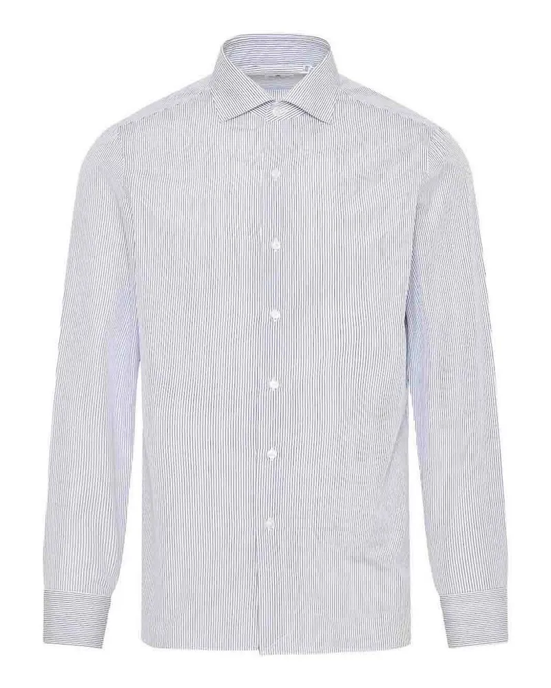 Finamore 1925 Hemd - Hellblau Hellblau