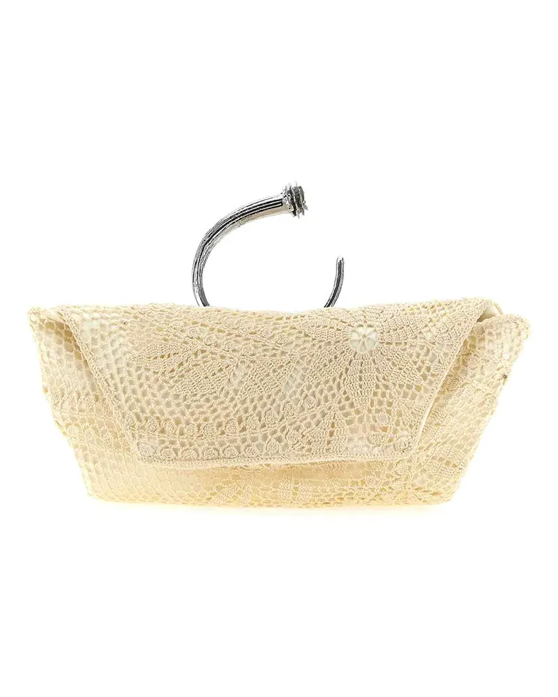 Magda Butrym Clutch - Weiß Weiß