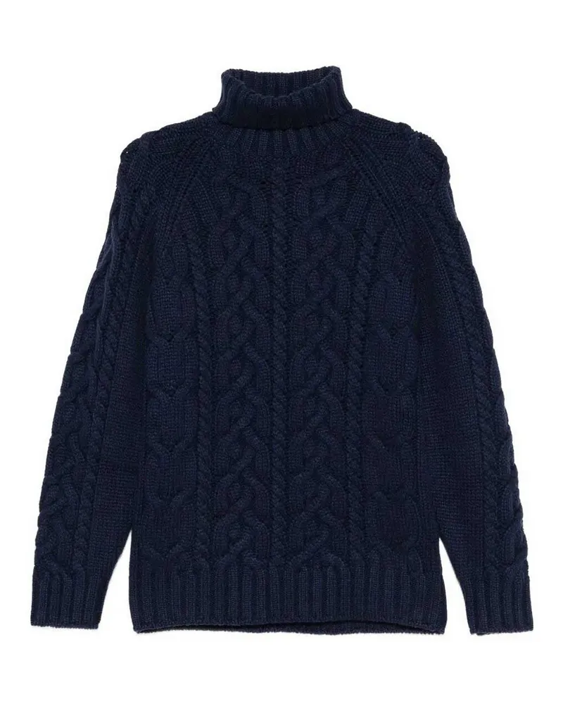 Brunello Cucinelli Rollkragenpullover - Dunkelblau Dunkelblau