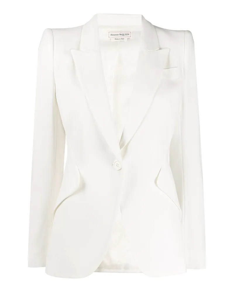 Alexander McQueen Blazer - Weiß Weiß