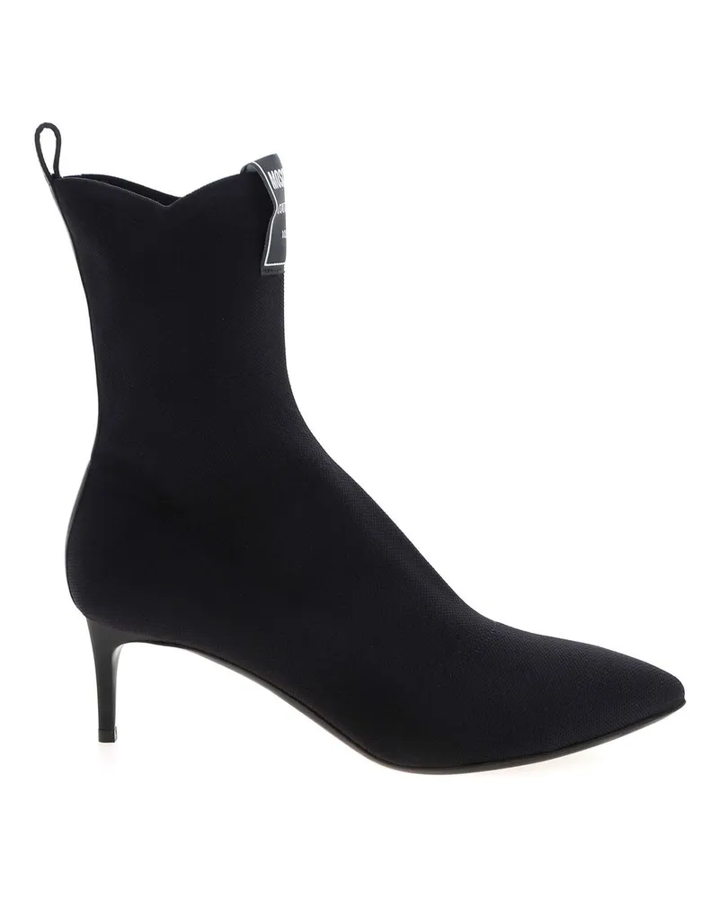 Moschino Stiefeletten - Schwarz Schwarz