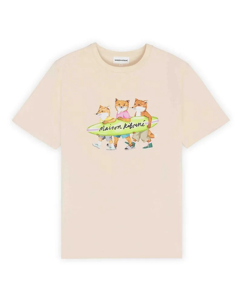 Kitsuné T-Shirt - Weiß