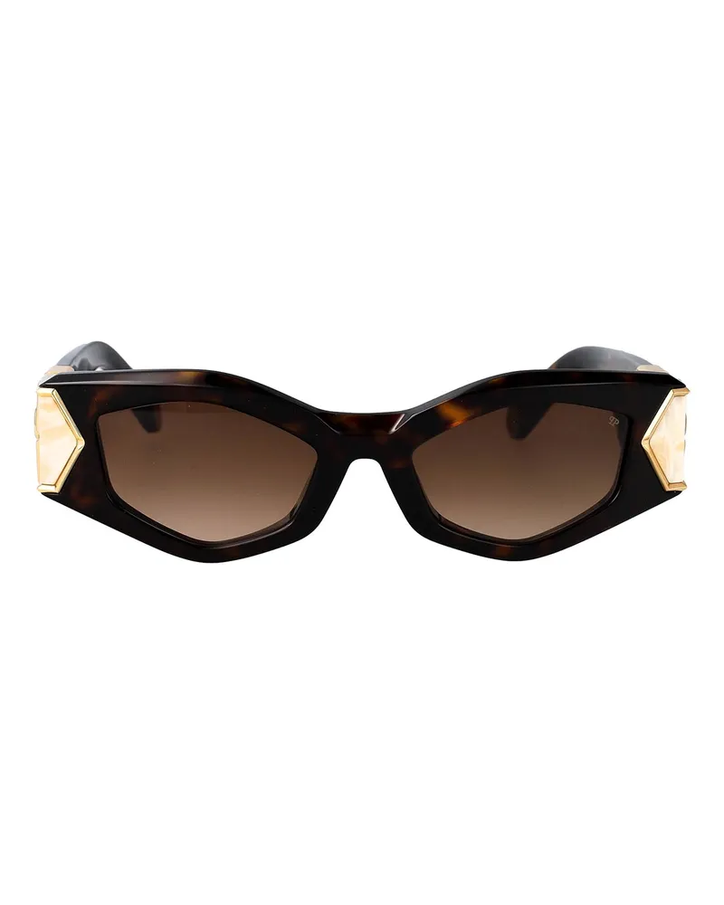 Philipp Plein Sonnenbrille - Braun Braun