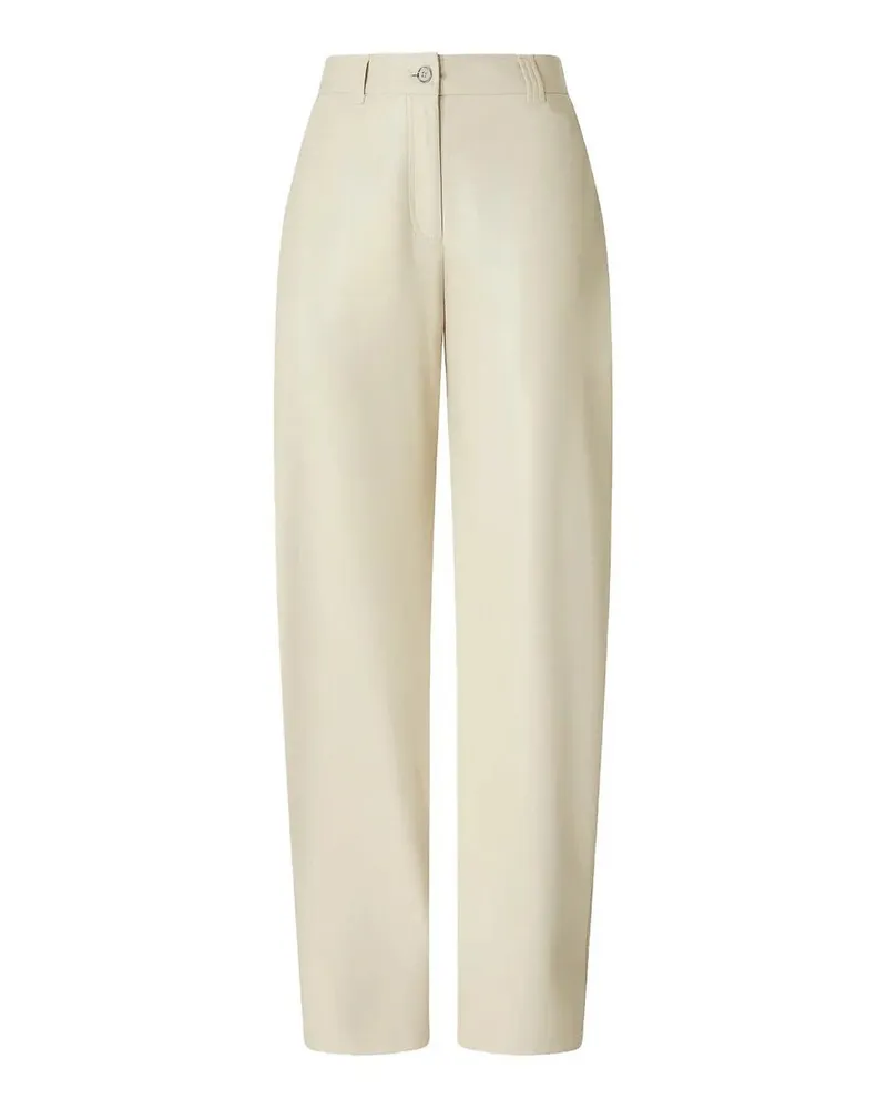 Pinko Lederhose - Hellbeige Hellbeige