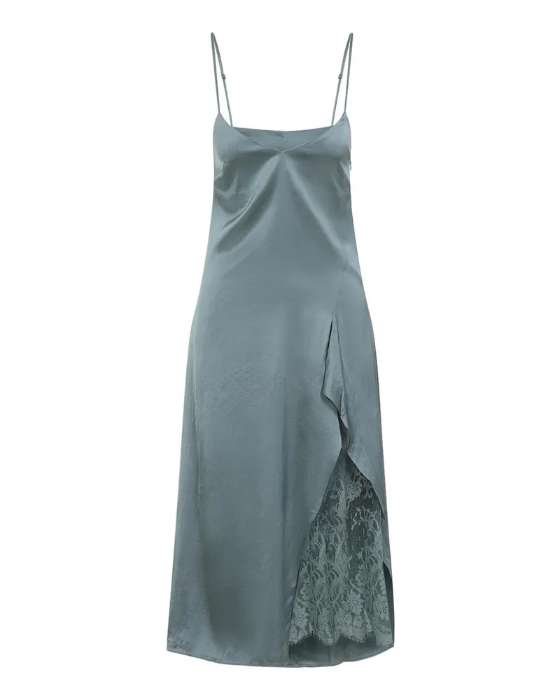 Acne Studios Knielanges Kleid - Grün Grün