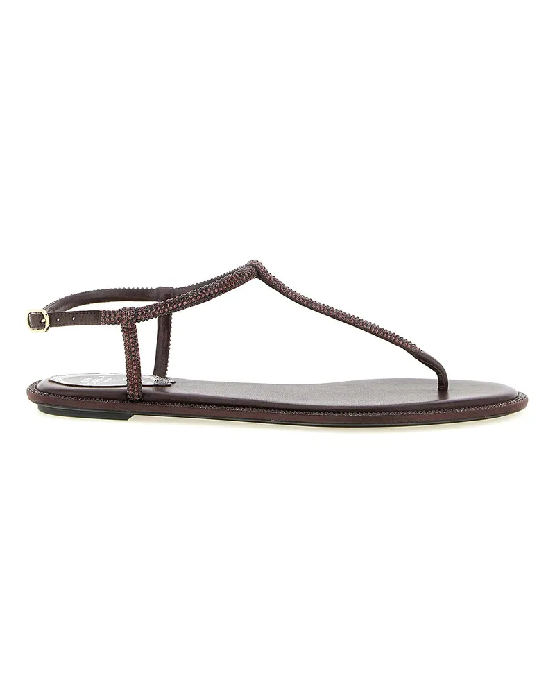 René Caovilla Sandalen - Braun Braun