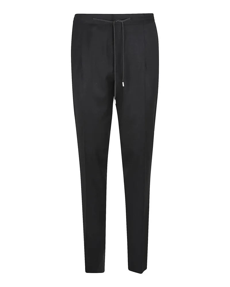 LARDINI Casual Hose - Schwarz Schwarz