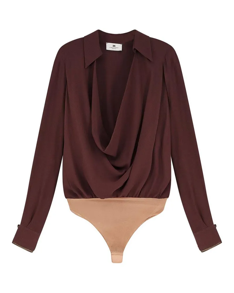 Elisabetta Franchi Top - Braun Braun
